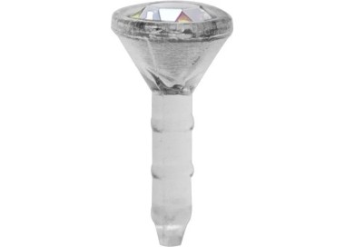 BIOPLAST int. JEWEL HEAD 2,2mm (fit 1,2mm or 1,6mm)