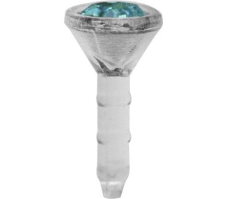 BIOPLAST int. JEWEL HEAD 2,2mm (fit 1,2mm or 1,6mm)