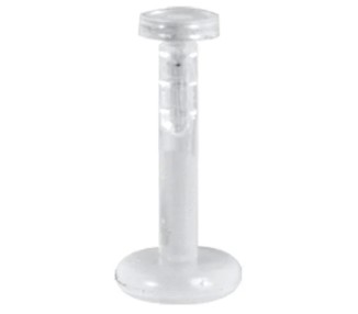 BIOPLAST int. CLEAR LABRET RETAINER head 2.5mm
