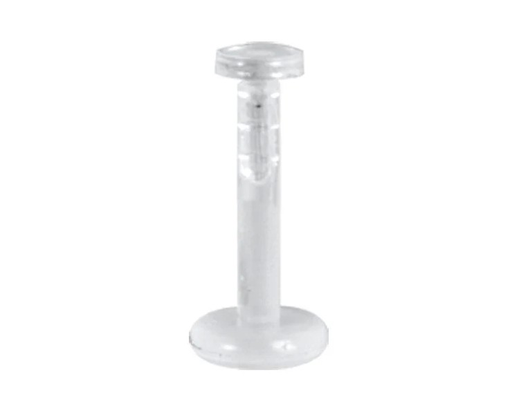 BIOPLAST int. CLEAR LABRET RETAINER head 2.5mm BIOPLAST int. CLEAR LABRET RETAINER head 2.5mm