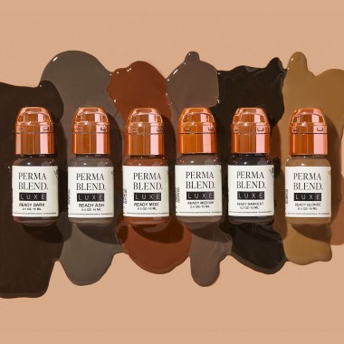 READY, SET, GO Pre-Modified Set  - Perma Blend Luxe - 6x15ml - Pigmenti PMU REACH 2