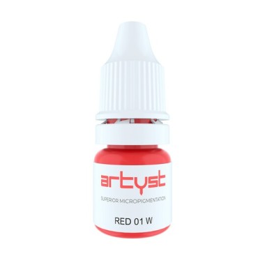 RED 01 W - Artyst - 10ml - Pigmento PMU REACH