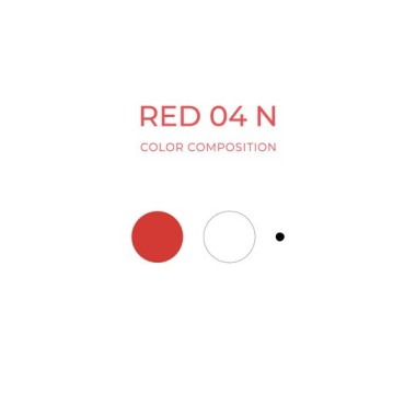 RED 04 N - Artyst - 10ml - Pigmento PMU REACH 2