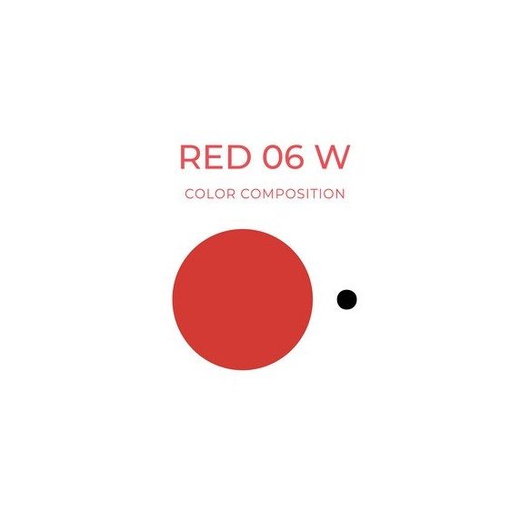 SCAD 10.26 | RED 06 W - Artyst - 10ml - Pigmento PMU REACH