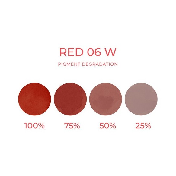SCAD 10.26 | RED 06 W - Artyst - 10ml - Pigmento PMU REACH
