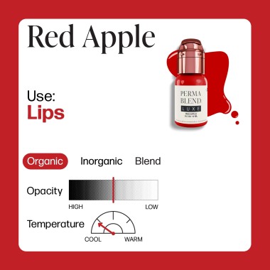 RED APPLE - Perma Blend Luxe - 15ml - Pigmento PMU REACH 2