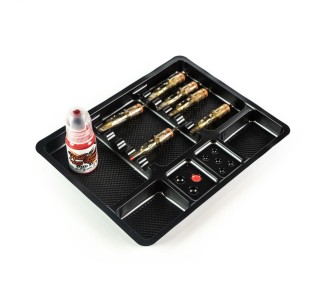 Vassoi Monouso in Plastica Neri - 19x 15cm - 10pz