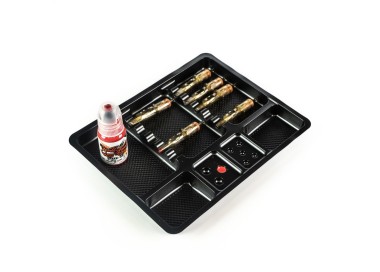 Vassoi Monouso in Plastica Neri - 19x 15cm - 10pz