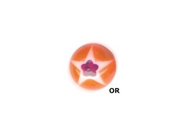UV SCREW-ON ZIRCON MURANO BALLS