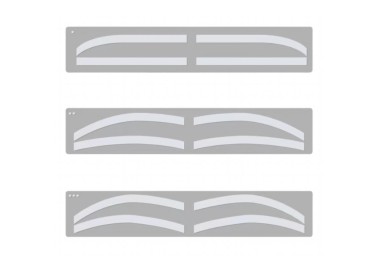 STICKERS per SOPRACCIGLIA per Airbrush Sopracciglia - 6 paia browtycoon