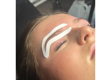 STICKERS per SOPRACCIGLIA per Airbrush Sopracciglia - 6 paia browtycoon