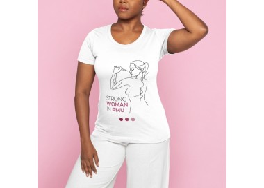 Maglietta STRONG WOMAN IN PMU - MakeUp Supply makeup supply