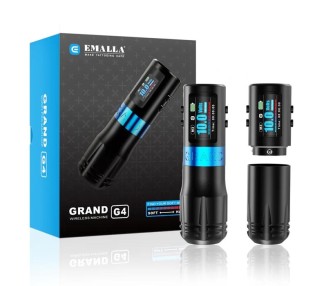 Emalla Grand G4 - Corsa 5.0 mm - Macchinetta Wireless Tattoo Pen emalla