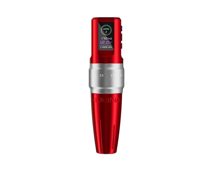EZ P3 Pro Lumina - Corsa Regolabile (2.0 - 3.3 mm) - Macchinetta Wireless Tattoo Pen ez tattoo EZ P3 Pro Lumina - Corsa Regolabile (2.0 - 3.3 mm) - Macchinetta Wireless Tattoo Pen ez tattoo