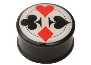 UV PICTURE PLUGS BLACK