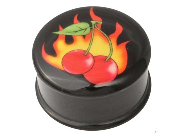 UV PICTURE PLUGS BLACK