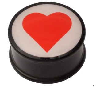 UV PICTURE PLUGS BLACK