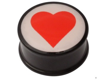 UV PICTURE PLUGS BLACK