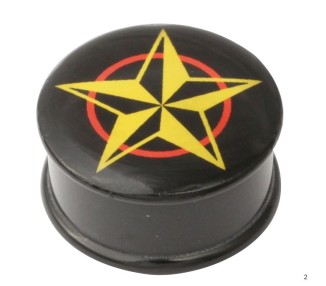 UV PICTURE PLUGS BLACK