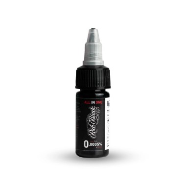 RICH BLACK All-in-One - 0,0005% di Nichel - KillerBlack Ink - 15/200 ml - Colore Tattoo REACH 2