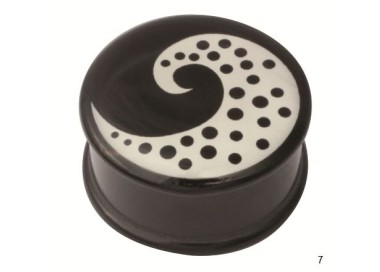 UV PICTURE PLUGS BLACK