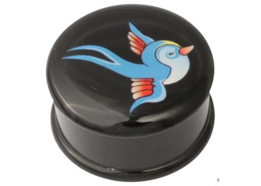 UV PICTURE PLUGS BLACK
