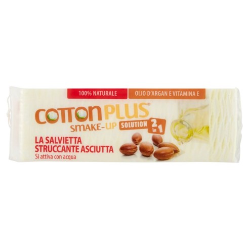 Salviette Struccanti DELICATE all'Argan- Si Attiva con Acqua - MINI Size - 60pz.