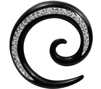 CRYSTAL HORN SPIRAL SIDE