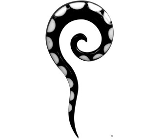 ORGANIC HORN SPIRAL FISH HOOK