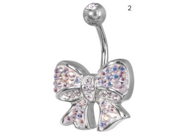 CE TITANIUM CRYSTAL BOW BANANA