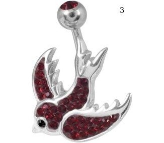 CE TITANIUM CRYSTAL SWALLOW BANANA