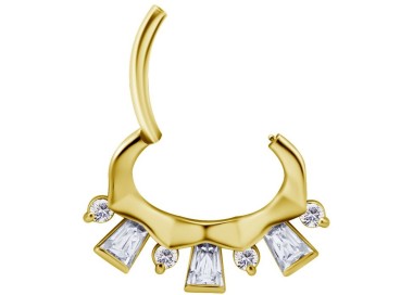 GD 316 HINGED SEPTUM/DAITH CLICKER 1,2x6mm WH mod. 11