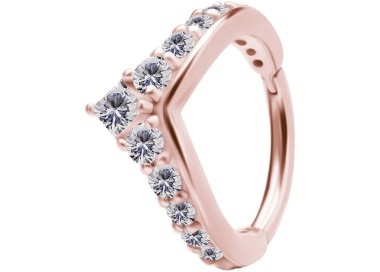 RG 316 V SHAPE CLICKER SET with Jewels
