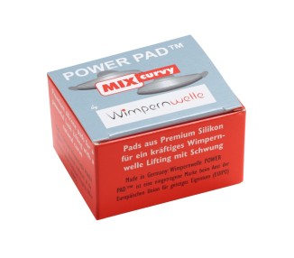 POWER PAD Curvy Mix - Set di Bigodini in Silicone (Mix Misure) - 8pz. wimpernwelle