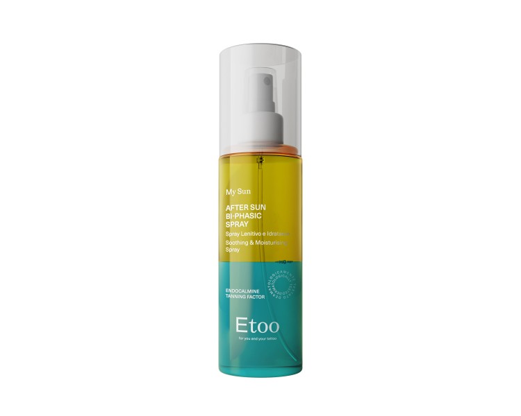 AFTER SUN BIPHASIC SPRAY Etoo - Spray Doposole Lenitivo e Idratante - 200ml etoo AFTER SUN BIPHASIC SPRAY Etoo - Spray Doposole Lenitivo e Idratante - 200ml etoo