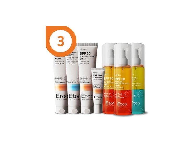 GOLD BUNDLE - 21 Prodotti My Sun Etoo + Espositori e Omaggi etoo GOLD BUNDLE - 21 Prodotti My Sun Etoo + Espositori e Omaggi etoo