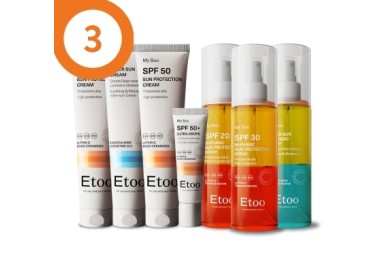 GOLD BUNDLE - 21 Prodotti My Sun Etoo + Espositori e Omaggi etoo