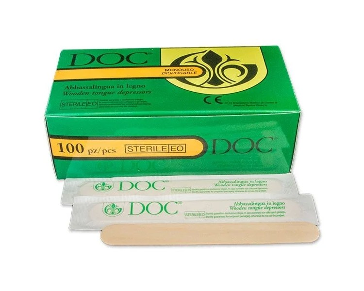 Abbassalingua Sterili - 100pz. Abbassalingua Sterili - 100pz.