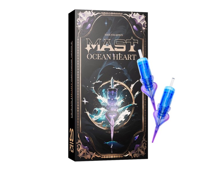 01 RL (Round Liner) - Long Taper - Cartucce MAST Ocean Heart - Aghi PMU - 20pz mast 01 RL (Round Liner) - Long Taper - Cartucce MAST Ocean Heart - Aghi PMU - 20pz mast