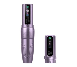 Popu Diva Lavender - Corsa Regolabile (2.0 - 3.5 mm) - Dermografo Wireless PMU Pen ez tattoo
