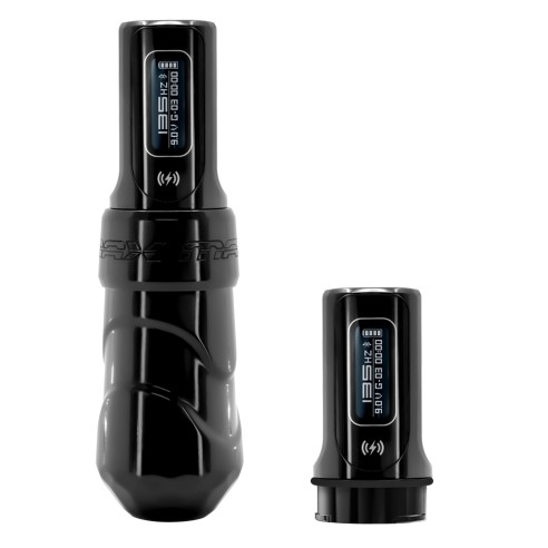 FK Irons Flux Max - Corsa a Scelta 3,2 / 4,0 / 4,5 mm - Macchinetta Wireless Tattoo Pen - Stealth