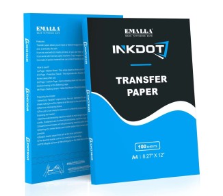 Carta Termica per Stencil - per Stampante - Emalla Inkdot - 21x30cm - 100pz. emalla