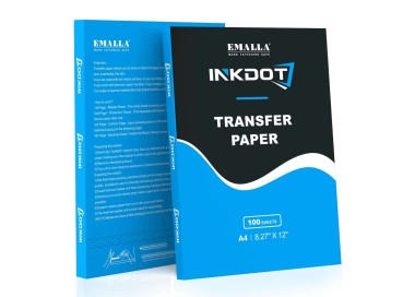 Carta Termica per Stencil - per Stampante - Emalla Inkdot - 21x30cm - 100pz. emalla
