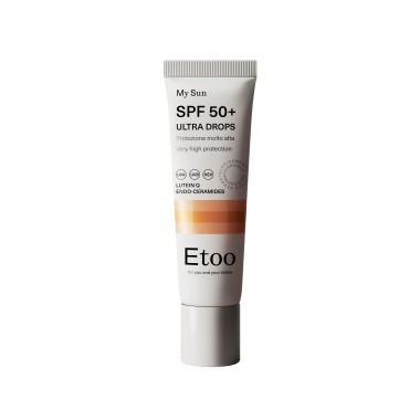 Etoo ULTRA DROPS SPF 50+ - Gocce Solari per Pelle Tatuata - 30 ml