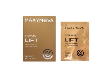 Step 1 LIFT - Crema Liftante per Ciglia e Sopracciglia MAXYMOVA in Bustine - 1.5ml x 5pz. maxymova