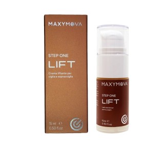 Step 1 LIFT - Crema Liftante per Ciglia e Sopracciglia MAXYMOVA con Pompetta Airless - 15ml maxymova