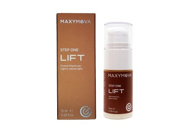 Step 1 LIFT - Crema Liftante per Ciglia e Sopracciglia MAXYMOVA con Pompetta Airless - 15ml maxymova