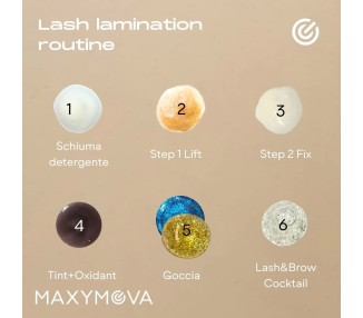 Step 1 LIFT - Crema Liftante per Ciglia e Sopracciglia MAXYMOVA con Pompetta Airless - 15ml maxymova