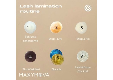 Step 1 LIFT - Crema Liftante per Ciglia e Sopracciglia MAXYMOVA con Pompetta Airless - 15ml maxymova