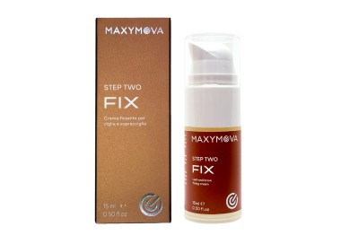 Step 2 FIX - Crema Fissante per Ciglia e Sopracciglia MAXYMOVA con Pompetta Airless - 15ml maxymova